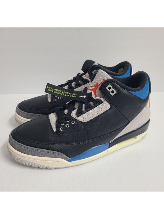 NEW Nike Air Jordan 3 Retro OG Rare Air Shoes IB8967-004 Size 9 Black #1
